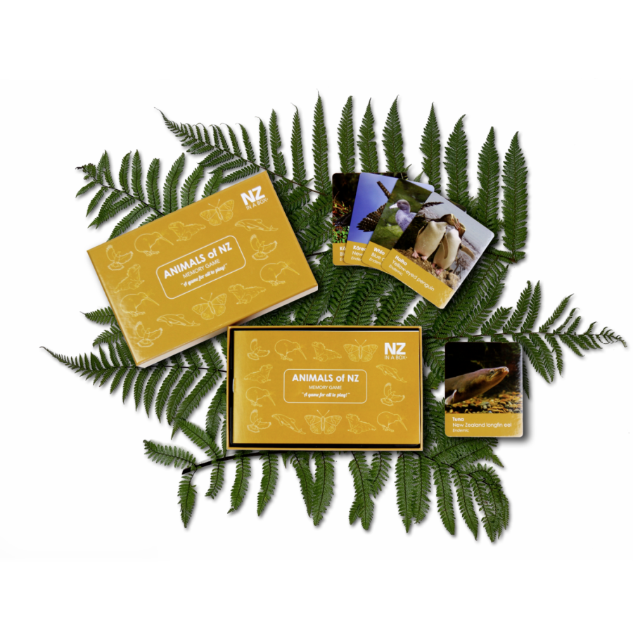 Animals of NZ Memory Game